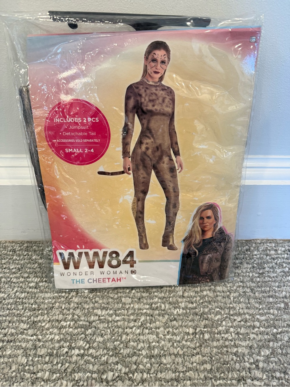 The Cheetah™ Jumpsuit Costume - Brown Print, Small (Women)